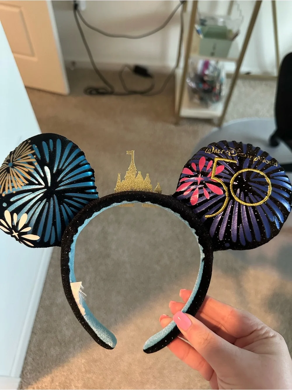 Disney 50th celebration headband